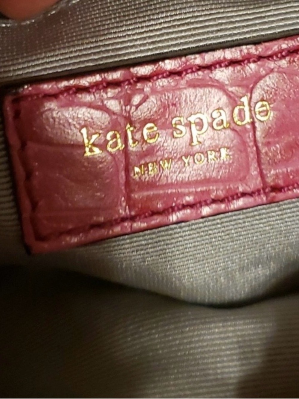 Vintage 2007 Kate Spade  Hobo Bag Pink & Silver Brocade Marina - Picture 11 of 13